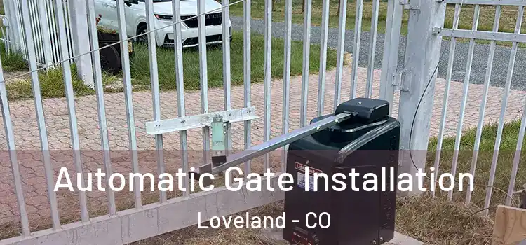 Automatic Gate Installation Loveland - CO