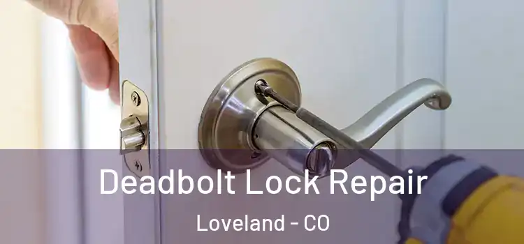 Deadbolt Lock Repair Loveland - CO
