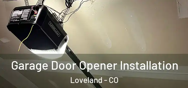  Garage Door Opener Installation Loveland - CO