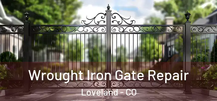 Wrought Iron Gate Repair Loveland - CO